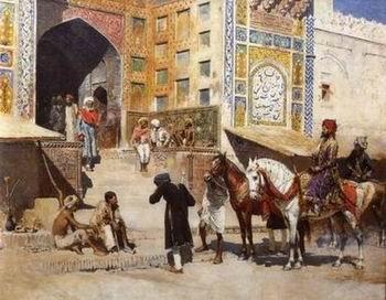 unknow artist Arab or Arabic people and life. Orientalism oil paintings  283